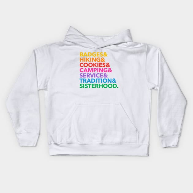 Everything Scouting Kids Hoodie by 5571 designs